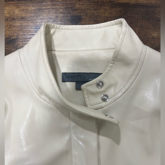 Teenflo Vegan Leather Jacket - Picture 7 of 7